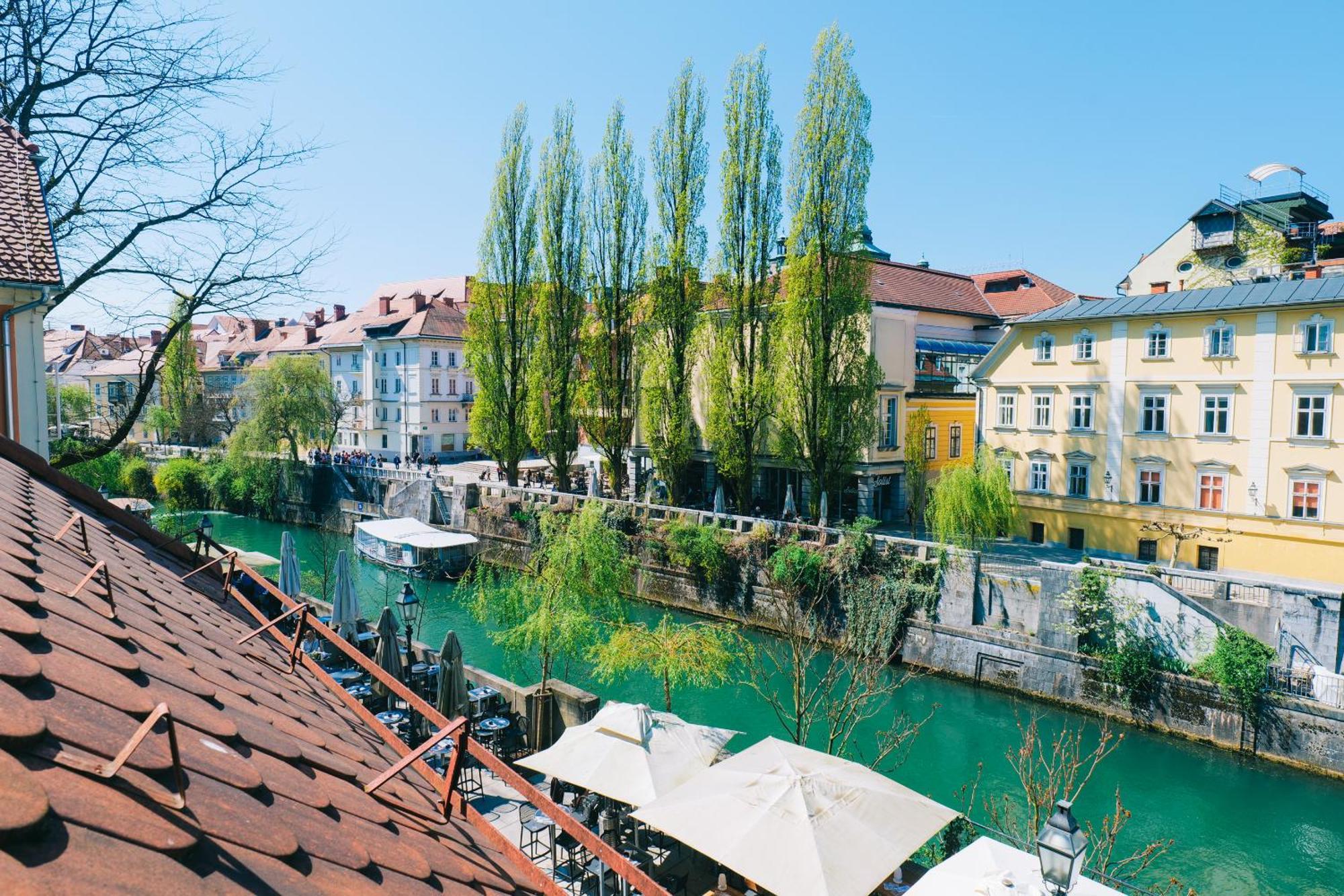 Central Riverside Apartments Mescanka Apartmán Lublaň